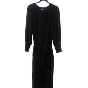 The Get Classic Black Long Sleeve Dress